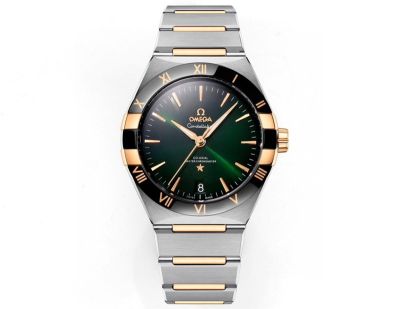 V+ Factory Omega Master Chronometer (fifth generation Constellation) 131.30.41.21.99.001 series Black with Gold steel case diameter 41mm Watch